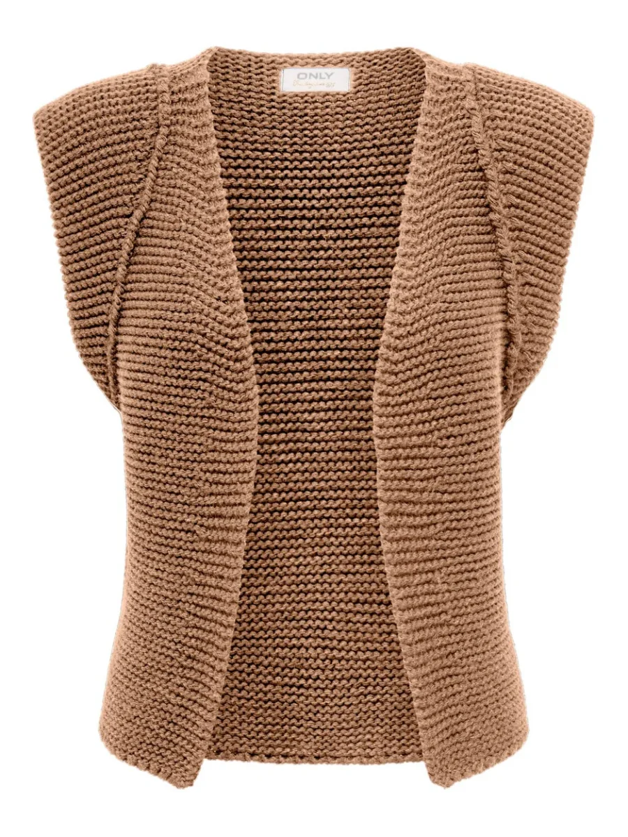 Onlloui Vest Ex Knt - Camel - Afbeelding 2