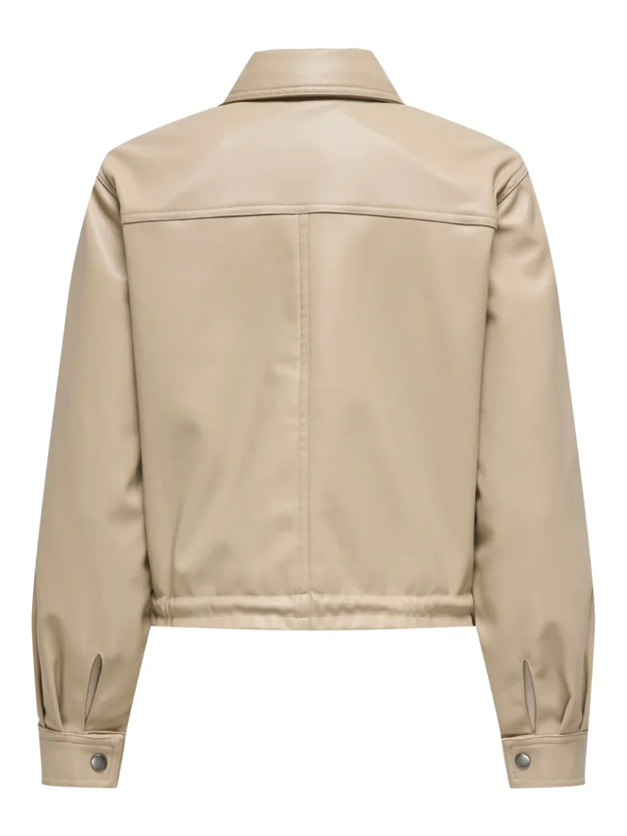 Jdyalaia L/s Faux Bomber Wvn - Beige - Afbeelding 3
