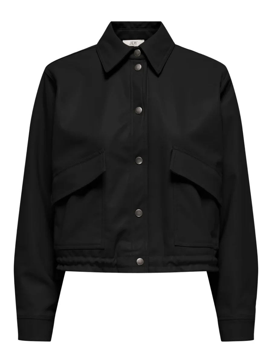 Jdyalaia L/s Faux Bomber Wvn - Zwart