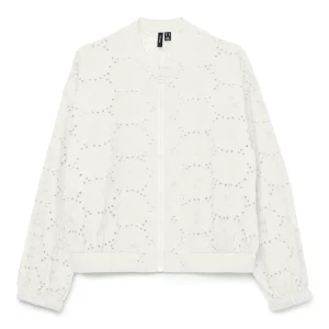 Vmhay New Bomber Jacket Wvn - Wit