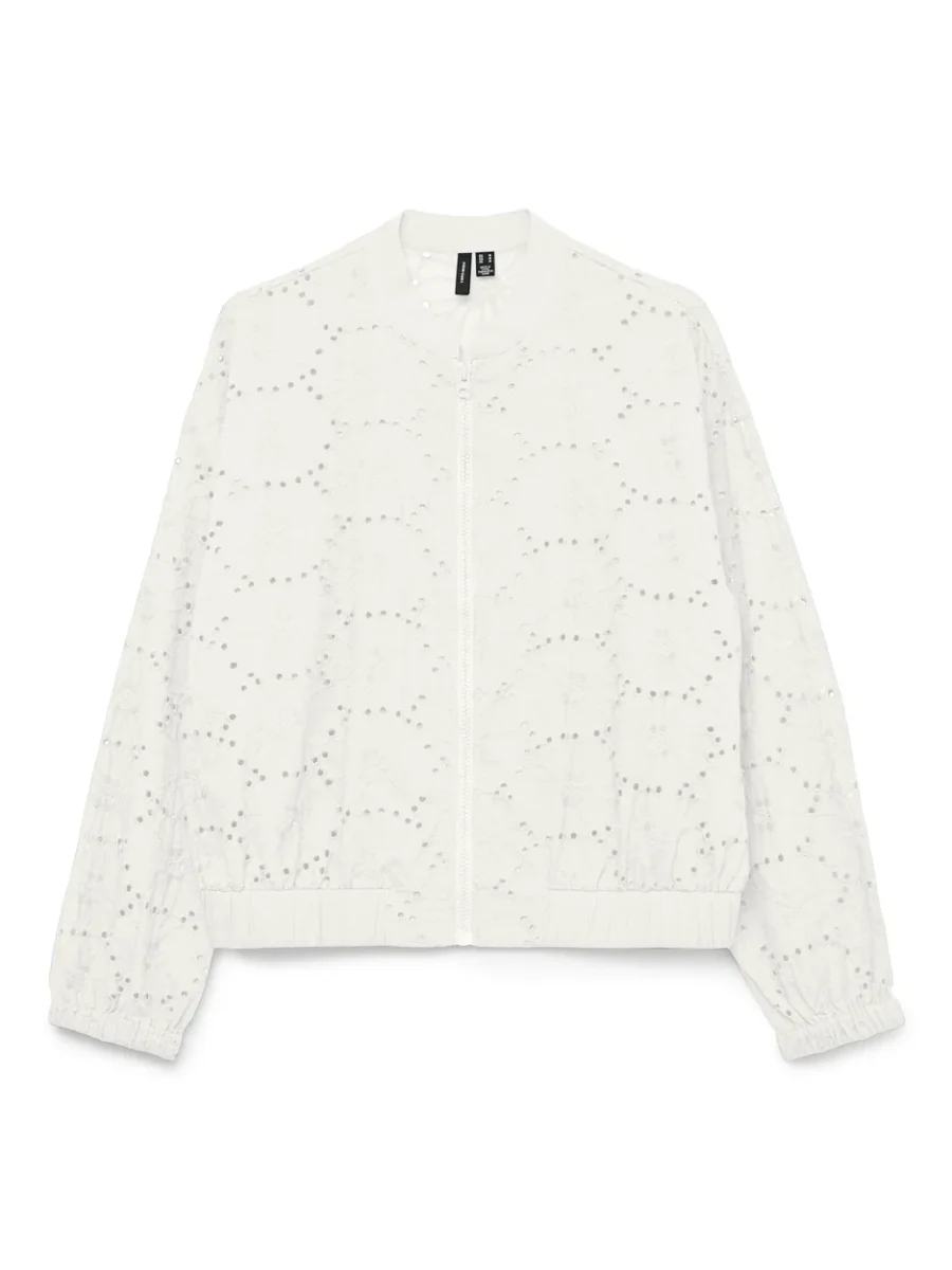 Vmhay New Bomber Jacket Wvn - Wit
