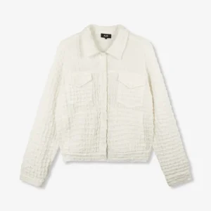 Seer Sukker Jacket - Off-white