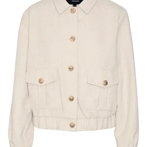 Vmsuzimia Short Jacket - Ecru