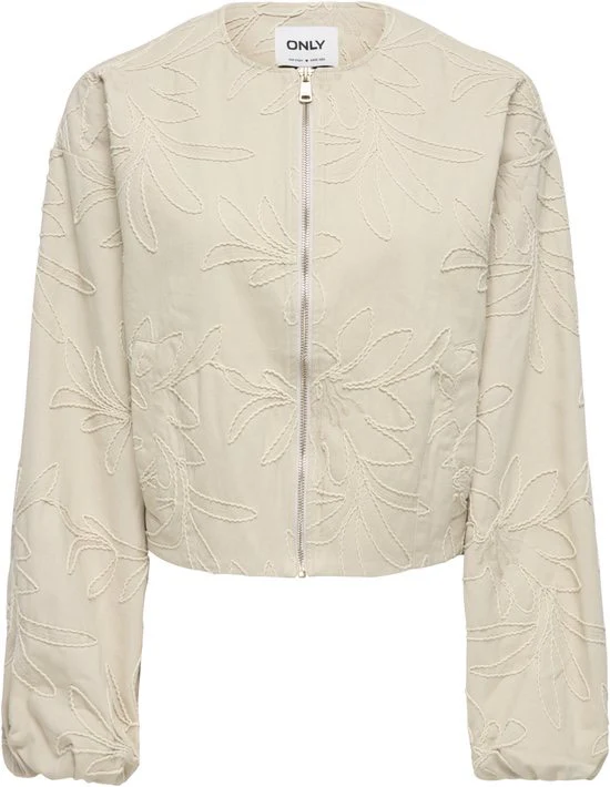 Onlisabella Emb. Bomber Jacket Otw - Ecru - Afbeelding 2