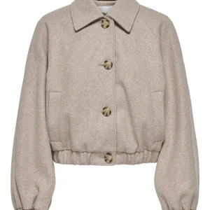 Onlnancy Life Collar Jacket Cc Otw - Zand