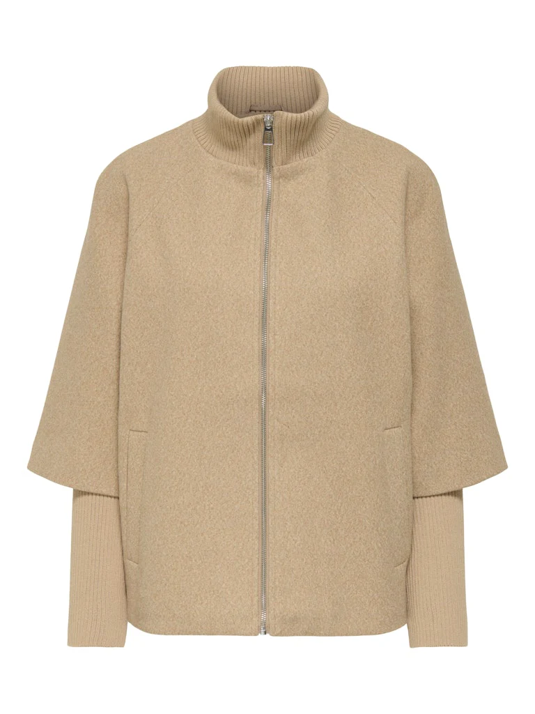 Jdymemory Life Rib Short Jacket Otw Hab - Zand - Afbeelding 2