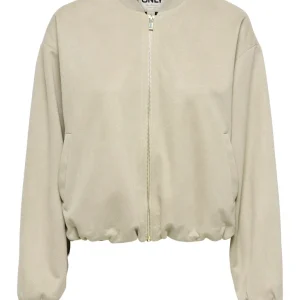 Onlmavi Life Ls Faux Suede Bomber Cc Pnt - Zand