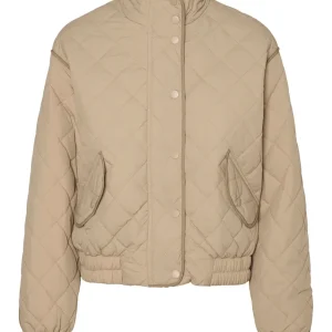 Vmvilma Short Jacket Ent - Beige