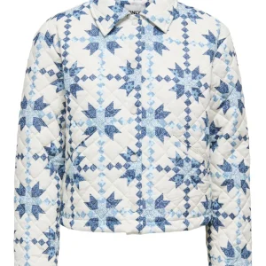 Onlbiana Quilt Jacket Cc Otw - Wit Dessin