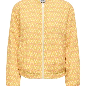 Onlbiana Aop Bomber Cs Otw - Geel Dessin