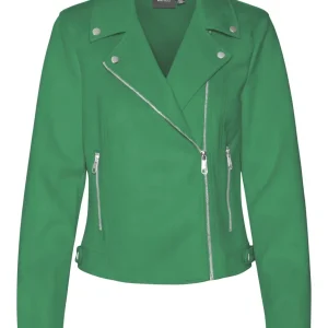Vmjose Ss24 Short Faux Suede Jacket - Groen