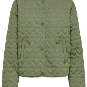 Onlheart Life Quilted Jacket Noos Otw - Olijf