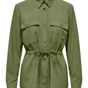 Onlaris Life 4/5 Fem Cargo Jacket C - Army