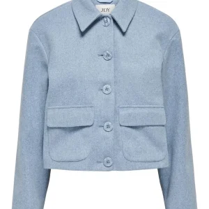 Jdycallie Short Jacket Otw Hab - Lichtblauw
