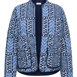 Jdymason L/s Quilted Shacket Wvn - Navy