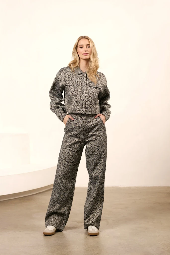 Jacket Eleanor - Blauw Dessin - Afbeelding 2