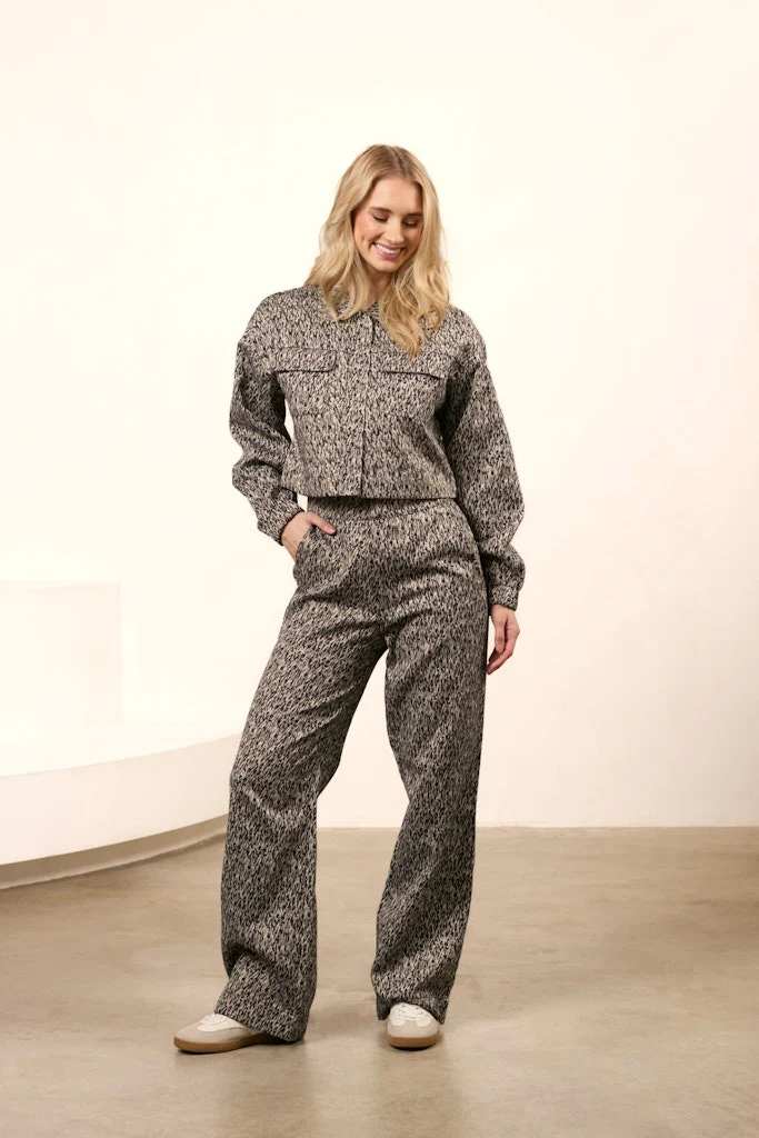 Jacket Eleanor - Blauw Dessin - Afbeelding 3