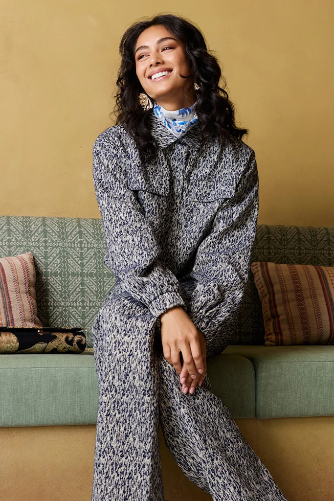 Jacket Eleanor - Blauw Dessin - Afbeelding 5