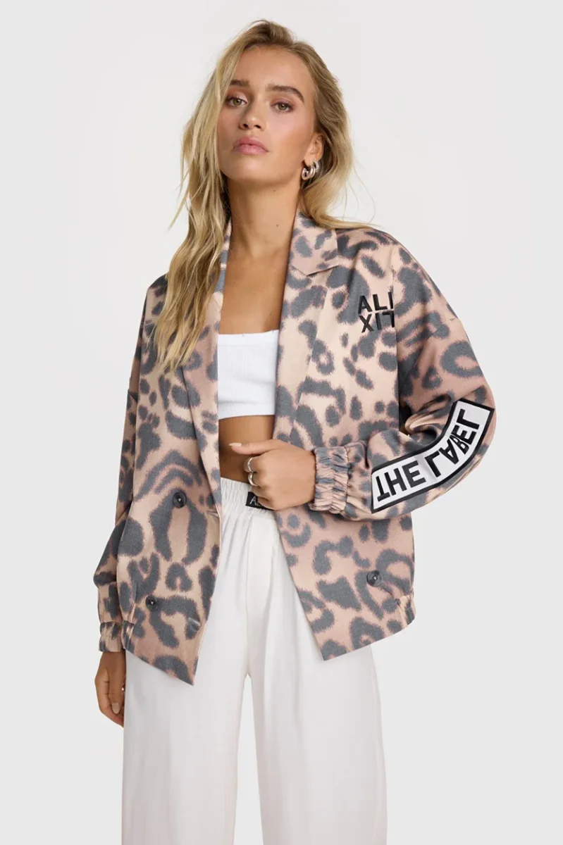 Jaguar Bomber - Bruin Dessin - Afbeelding 4