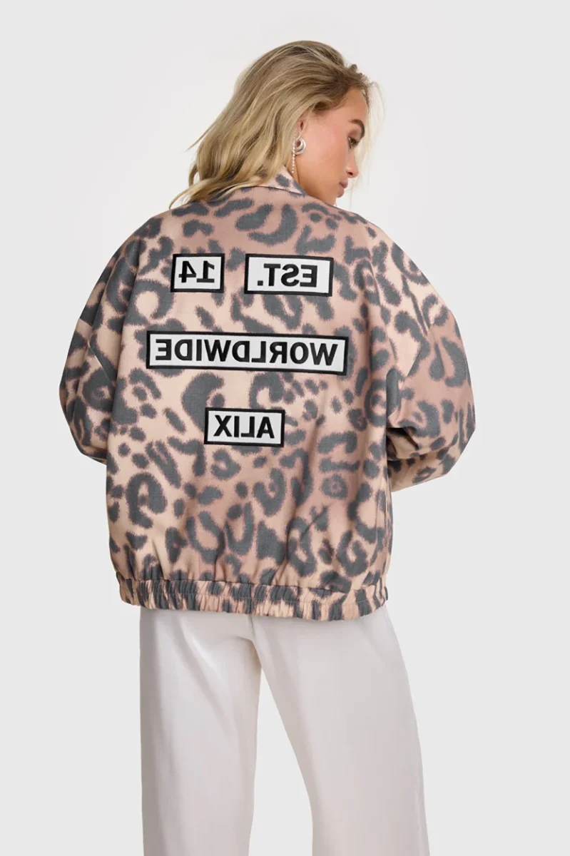 Jaguar Bomber - Bruin Dessin - Afbeelding 5