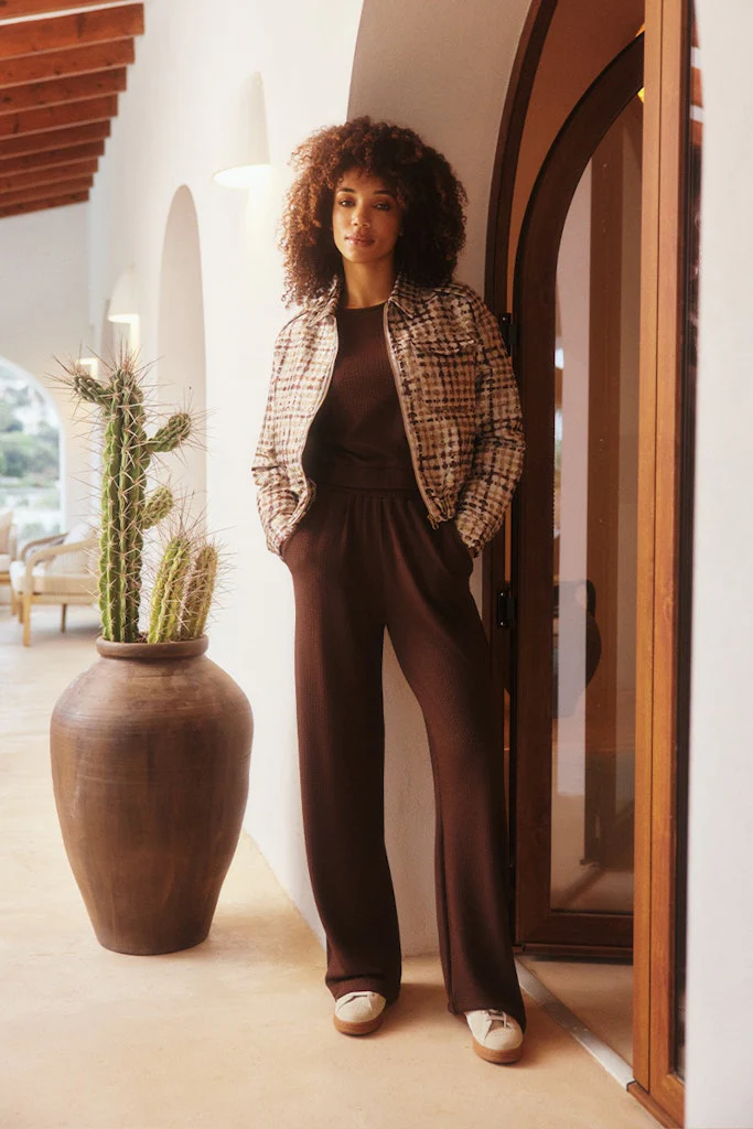 Jacket Noor - Bruin Dessin - Afbeelding 6