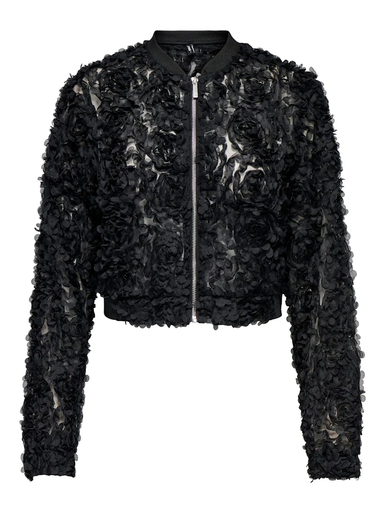 Onlvela Short Jacket Otw - Zwart