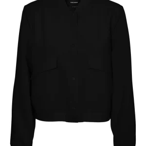 Vmamala Short Jacket Ts - Zwart