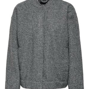 Onlgaia Boucle Bomber Otw Os - Grijs