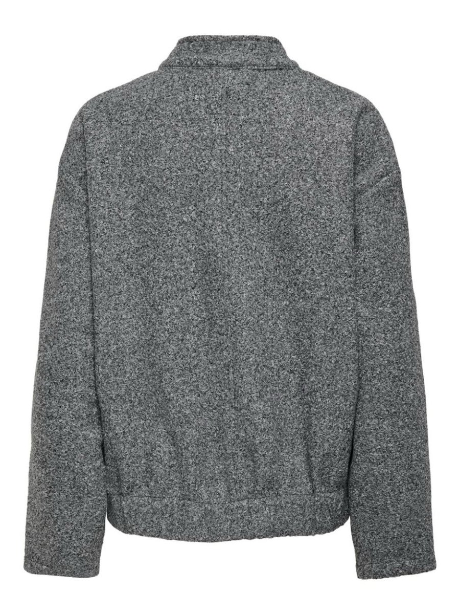 Onlgaia Boucle Bomber Otw Os - Grijs - Afbeelding 3