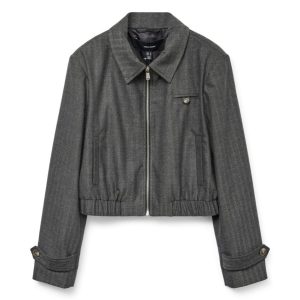Vmemili Ls Bomber Jacket - Antraciet
