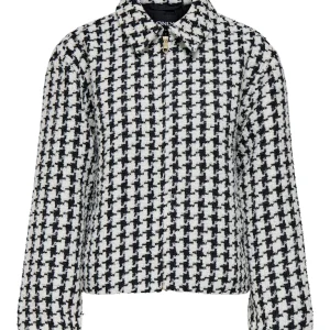 Onlflorance Boucle Zip Jacket Otw - Zwart Dessin