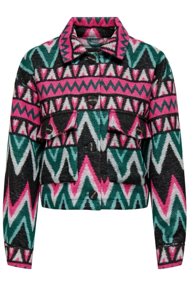 Onlpil Aztec Jacket Otw - Multicolor
