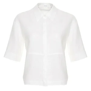 Vmconna Ls Shirt Wvn Ga - Off-white