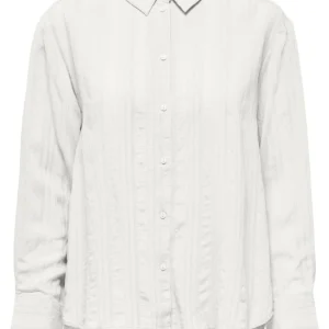 Jdydanny L/s Loose Shirt Wvn - Off-white