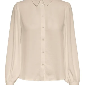 Jdydivya L/s Shirt Wvn Dia - Zand