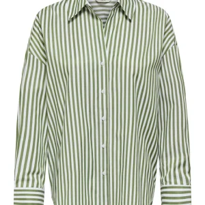 Jdyvesper L/s Loose Shirt Wvn Noos - Wit Dessin