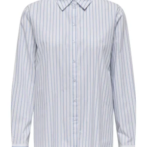 Jdynelly L/s Loose Shirt Wvn - Wit Dessin