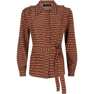 Blouse Selah - Oranje Dessin