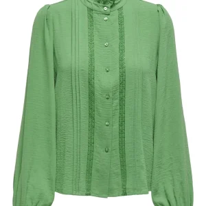 Jdyellis L/s Lace Shirt Wvn - Groen