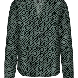 Vmmerve Ls Shirt Jrs Boo - Groen Dessin