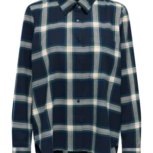 Onlwren Check Shirt - Blauw Dessin