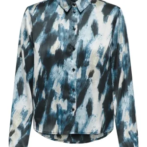 Jdyfifi L/s Shirt Wvn Noos - Blauw Dessin