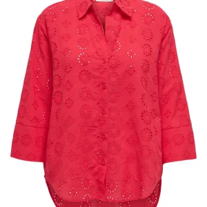 Jdytallie 3/4 Long Shirt Wvn Noos - Rood