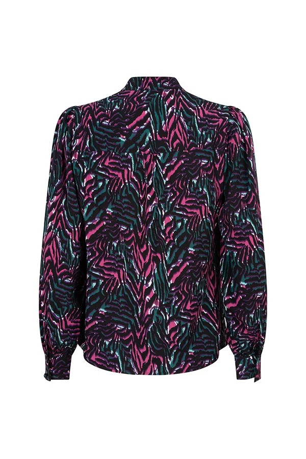 Blouse Amee - Roze Dessin - Afbeelding 3