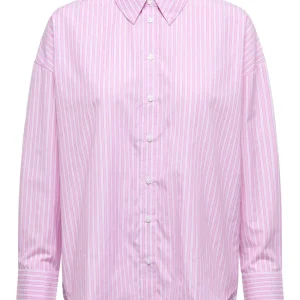Jdynelly L/s Loose Striped Shirt  Wvn - Roze Dessin