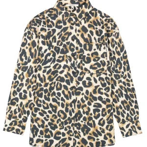 Blouse Lm - Bruin Dessin