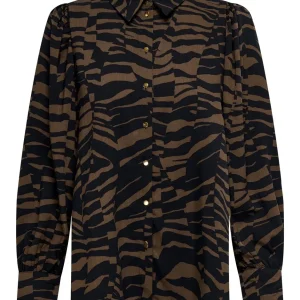 Onlbree L/s Shirt Ptm - Bruin Dessin