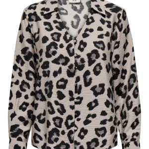 Jdycaroline L/s Shirt Wvn - Bruin Dessin