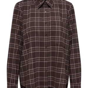 Onlwren Check Shirt - Bruin Dessin