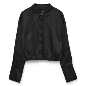 Vmmelli Balloon Ls Shirt - Zwart